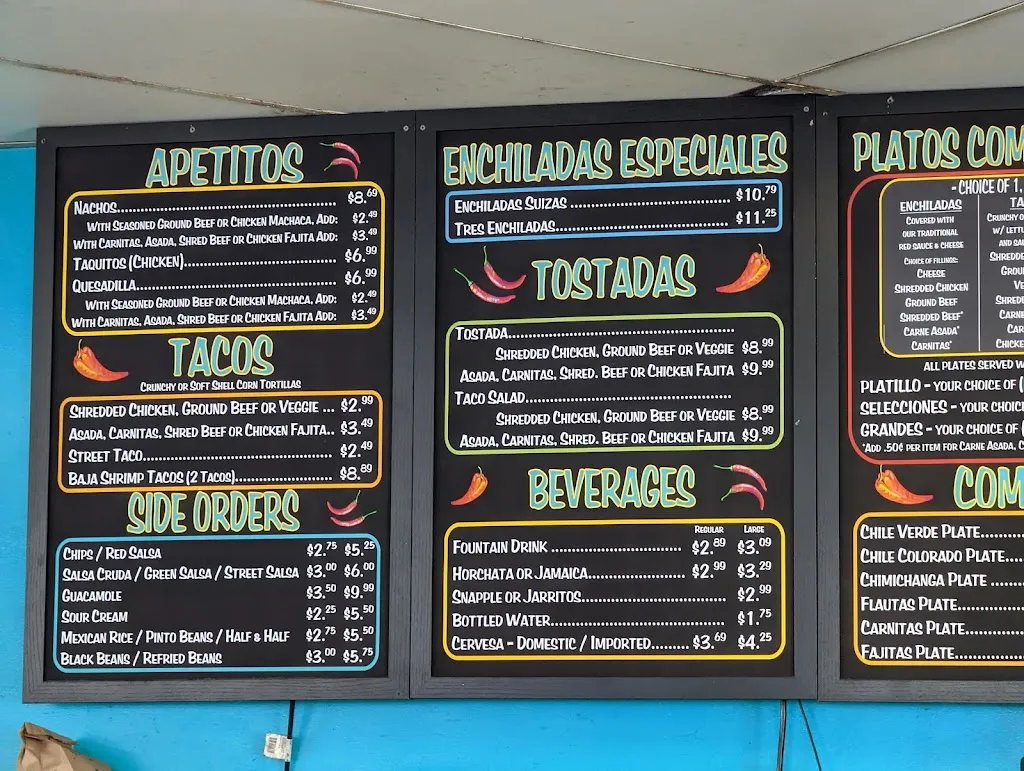Menu_Gordito Burrito_Sacramento, CA_image_old_2