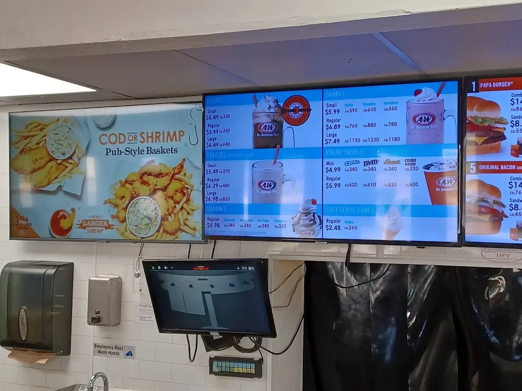 Menu_A&W Restaurant_Mentone, CA_image_old_2