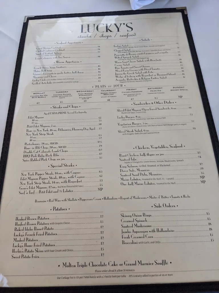 Menu_Lucky's Montecito_Montecito, CA_image_old_3
