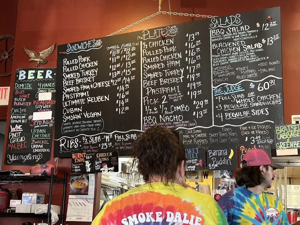 Menu_Dalie's Smokehouse_St. Louis, MO_image_old_1