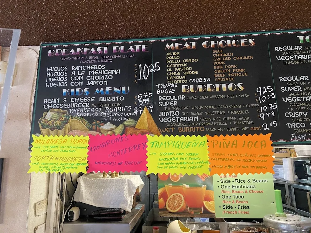 Menu_El Parian Taqueria_North Highlands, CA_image_old_1