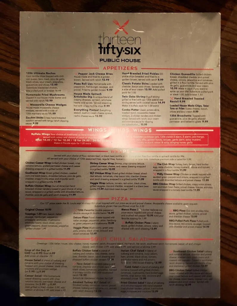 Menu_1356 Public House_Ballwin, MO_image_old_3