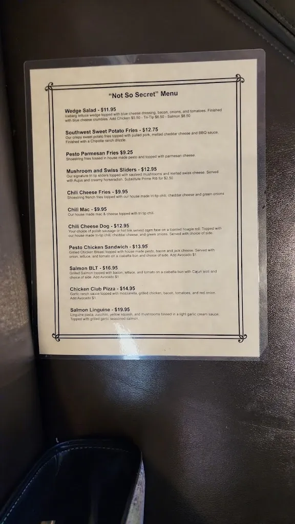 Menu_O'Connors Wood Fire Grill and Bar & Catering Services_Orangevale, CA_image_old_1