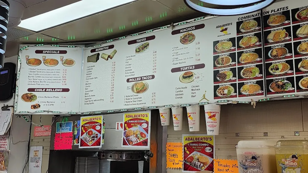 Menu_Adalberto's Mexican Food Restaurant_Orangevale, CA_image_old_2
