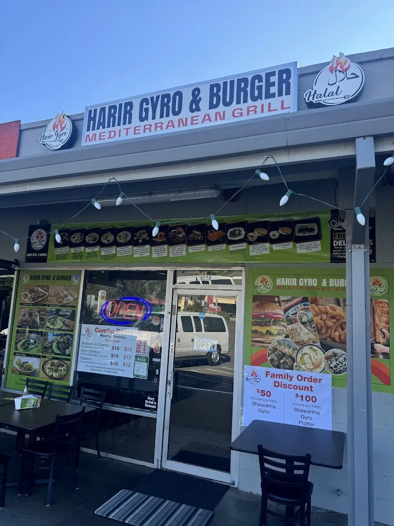 Harir Gyro and Burger حرير جيرو و برگر restaurant in Orangevale, CA