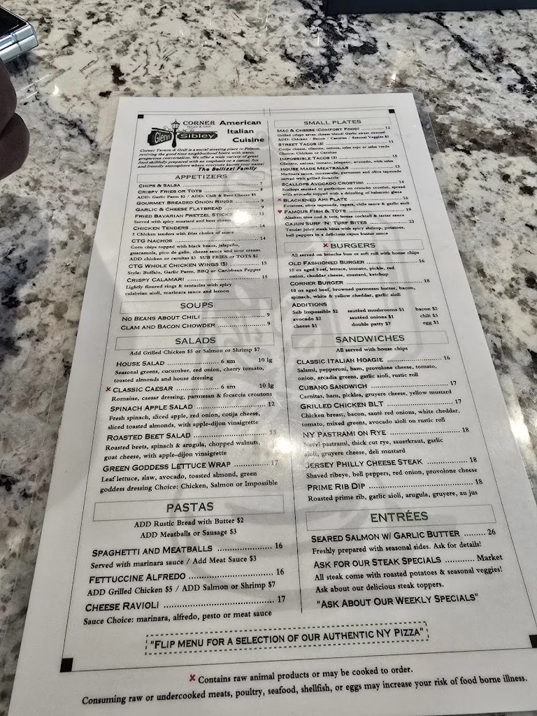 Menu_Corner Tavern & Grill_Folsom, CA_image_old_1
