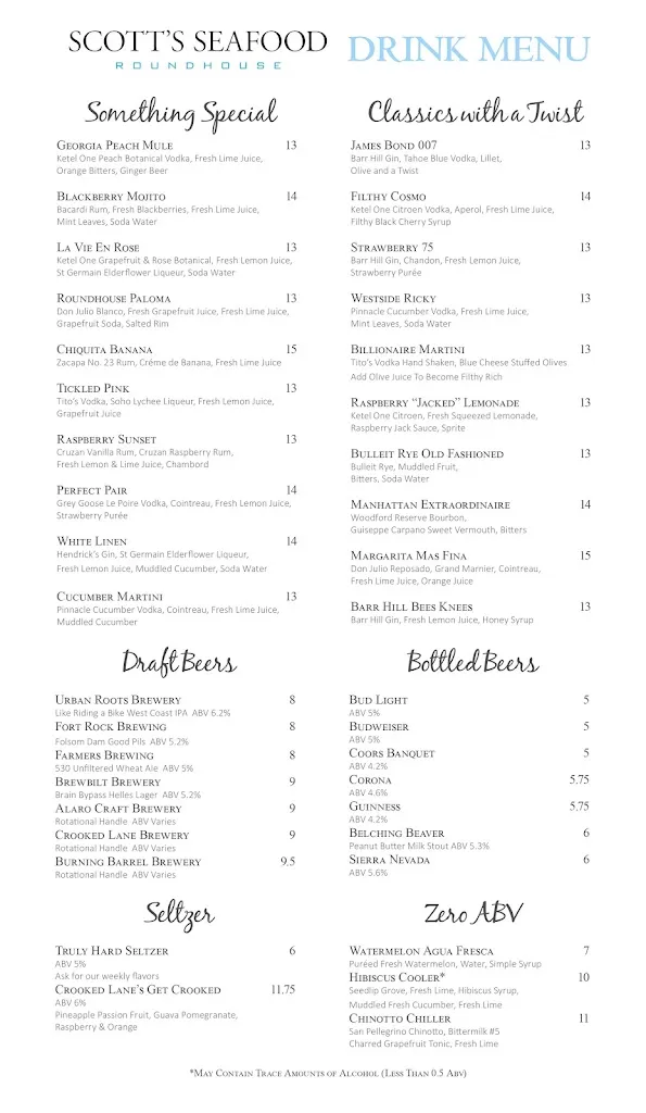 Menu_Scott's Seafood Roundhouse_Folsom, CA_image_old_1