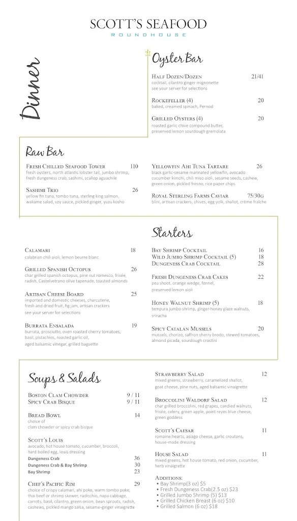 Menu_Scott's Seafood Roundhouse_Folsom, CA_image_old_3