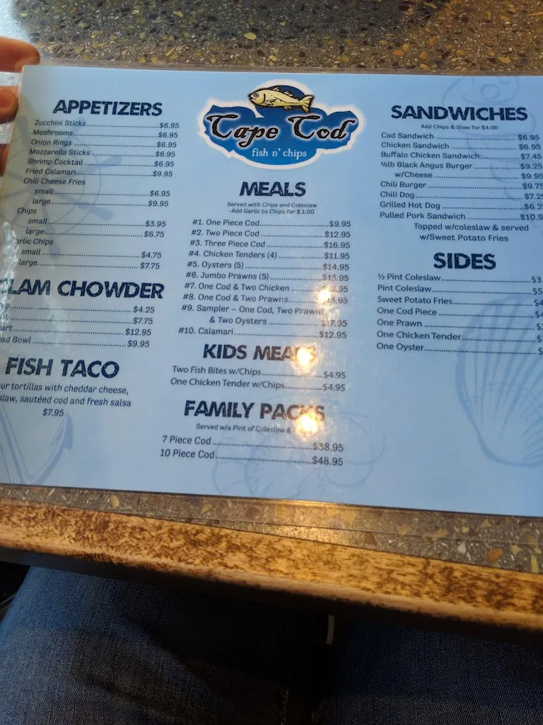 Menu_Cape Cod Fish N' Chips_Cotati, CA_image_old_2