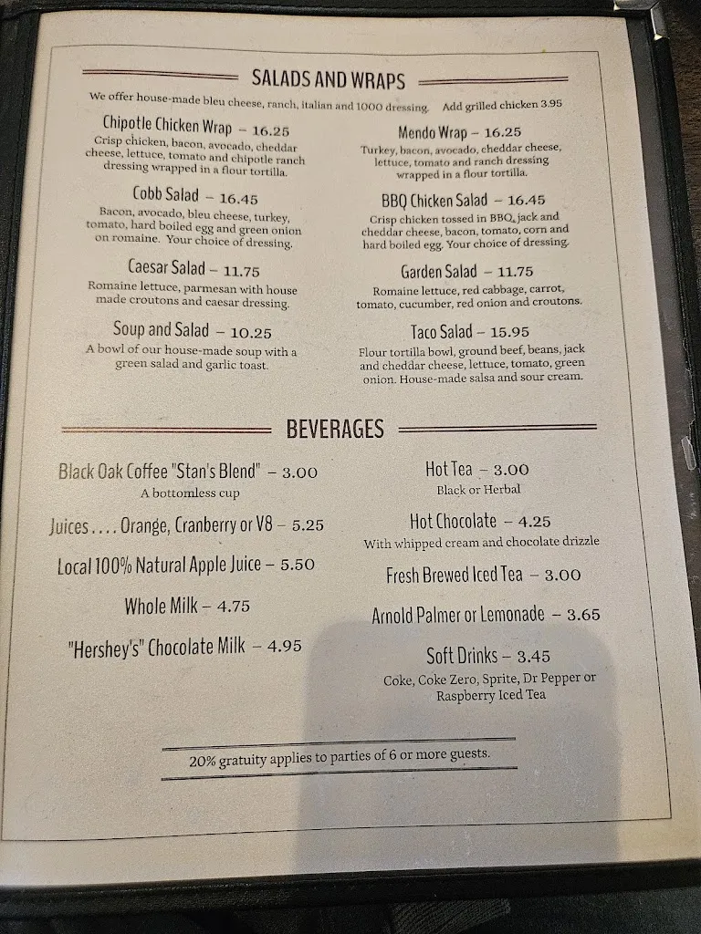 Menu_Stan's Maple Cafe_Ukiah, CA_image_old_1