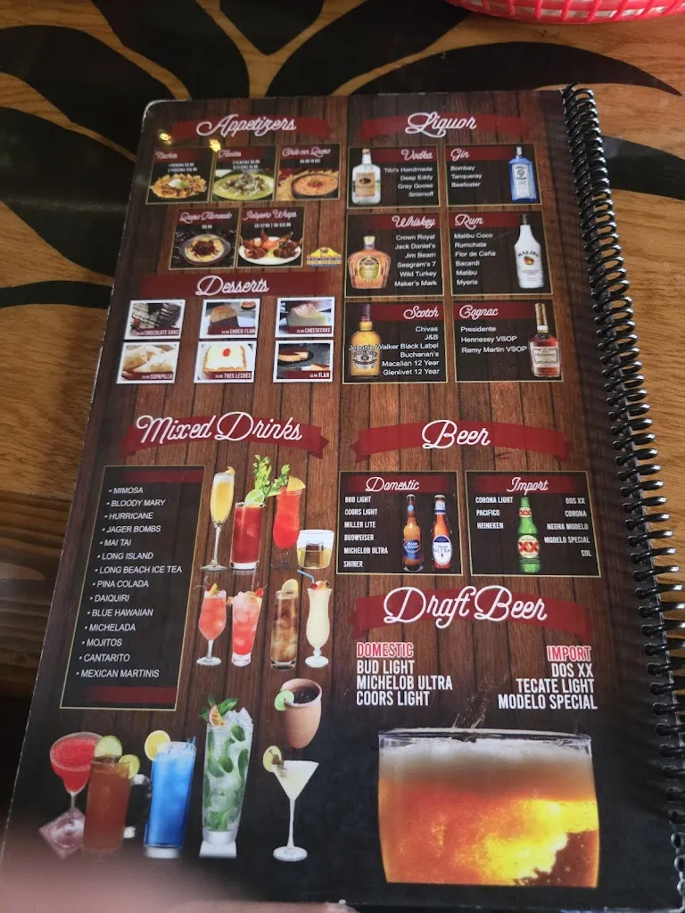 Menu_Los Tres Magueyes Cantina & Grill_Temple, TX_image_old_1