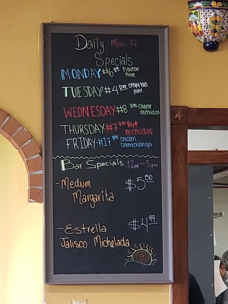 Menu_El Puerto de Jalisco_Temple, TX_image_old_2