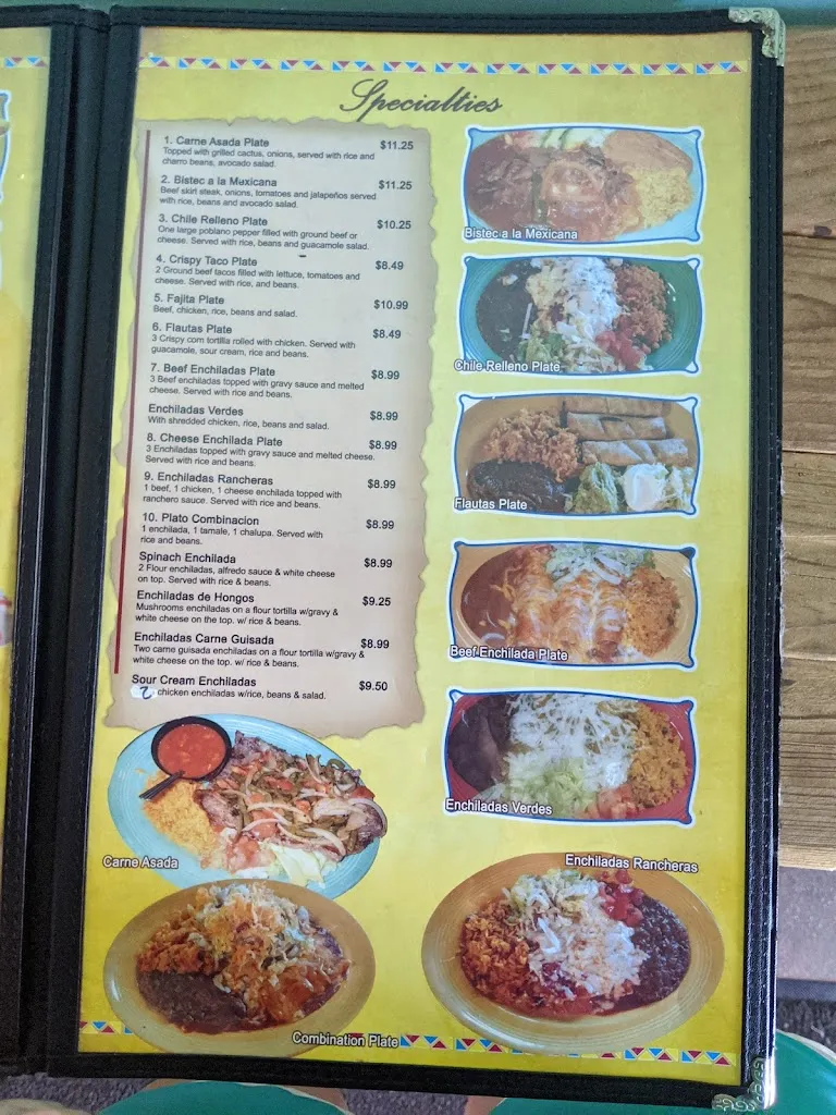 Menu_El Puerto de Jalisco_Temple, TX_image_old_3