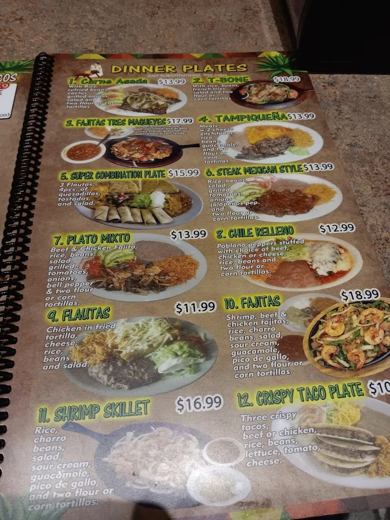 Menu_Tres Magueyes 1_Temple, TX_image_old_2