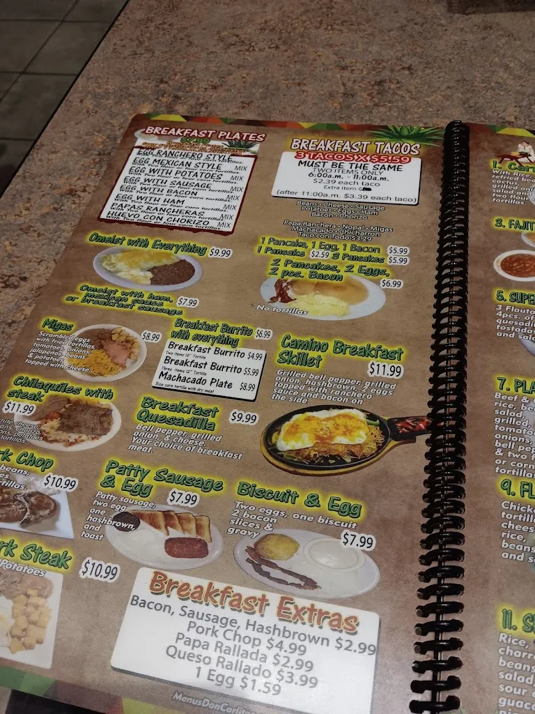 Menu_Tres Magueyes 1_Temple, TX_image_old_3