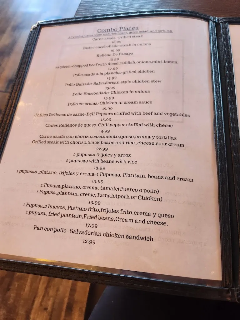 Menu_Lajamaya Salvadorean Restaurant_La Puente, CA_image_old_3