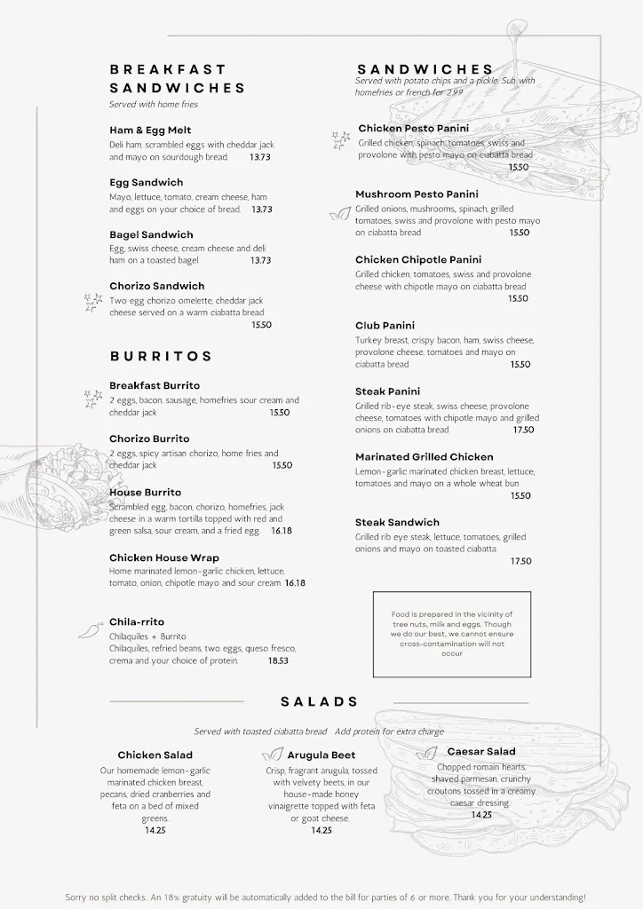 Menu_Caramelo Cafe_La Puente, CA_image_old_1