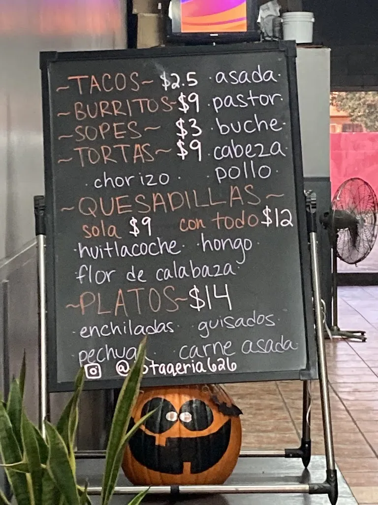 Menu_LA PRINCESA TAQUERIA_CA 91744, United_image_old_1