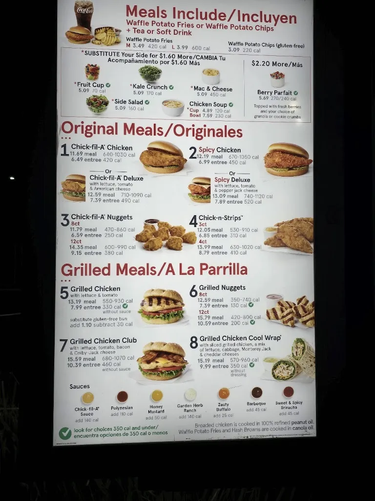 Menu_Chick-fil-A_West Covina, CA_image_old_2