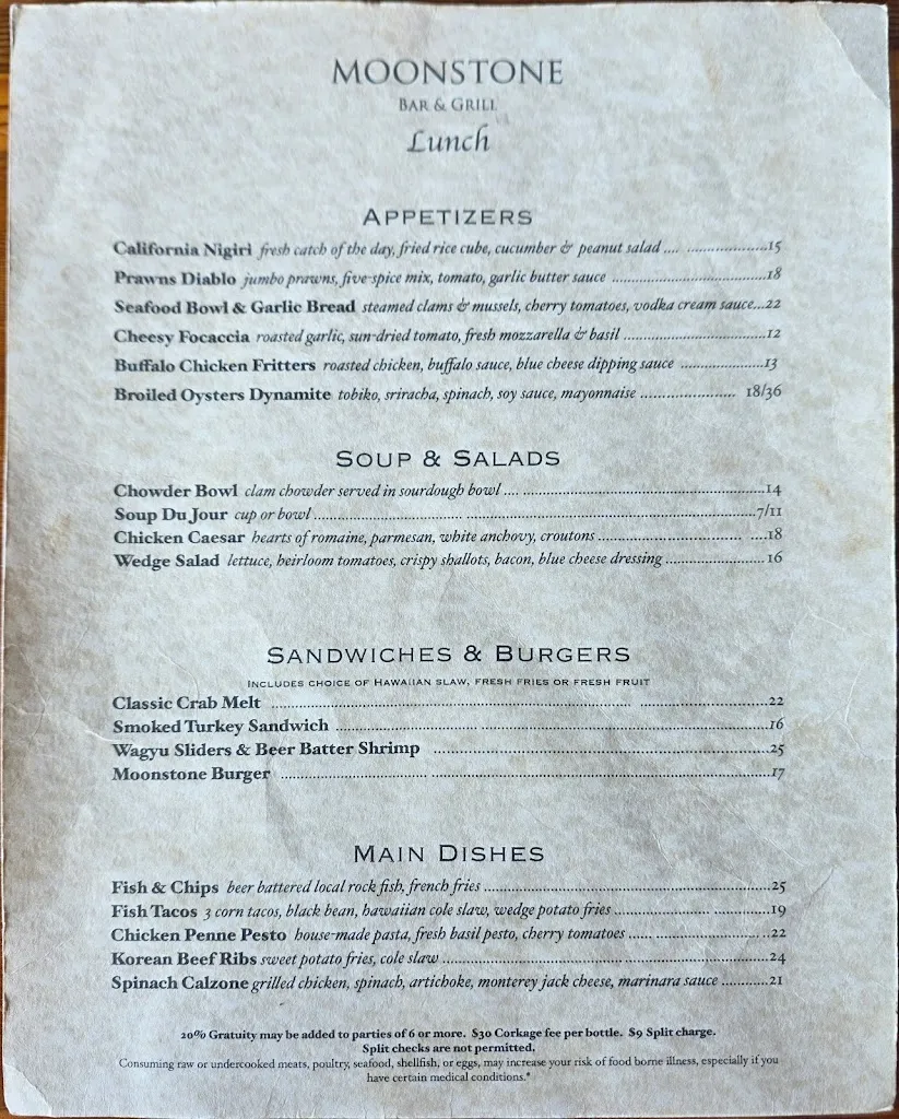 Menu_Moonstone Grill_Trinidad, CA_image_old_1