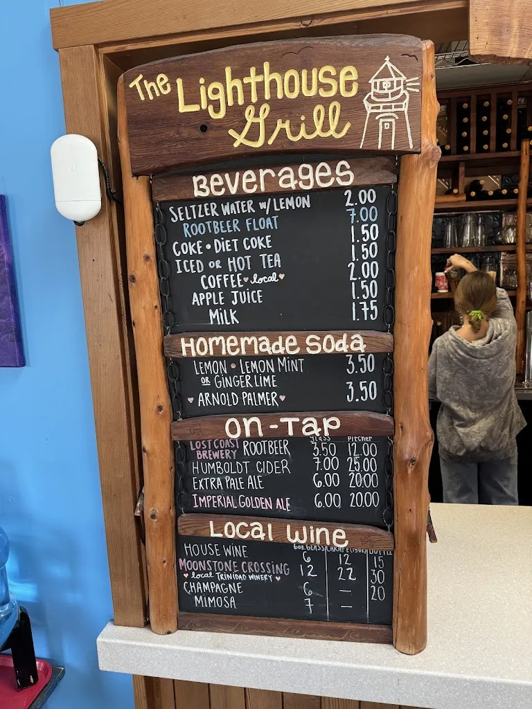 Menu_The Lighthouse Grill_Trinidad, CA_image_old_2