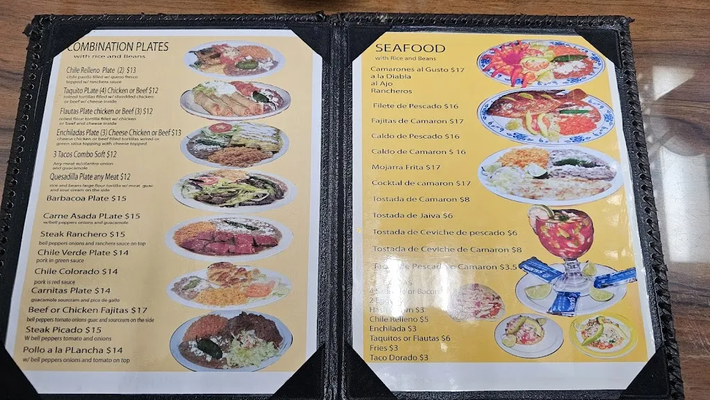 Menu_Camino Real Restaurant_La Puente, CA_image_old_1