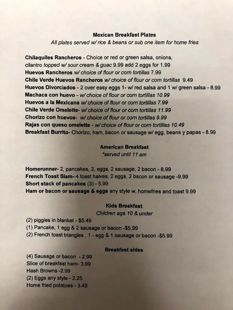 Menu_Camino Real Restaurant_La Puente, CA_image_old_3