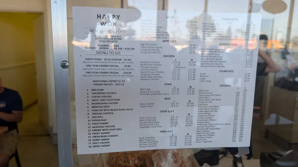 Menu_Happy Wok_La Puente, CA_image_old_1
