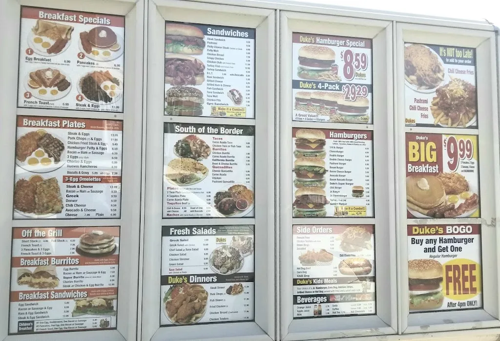 Menu_Duke's_La Puente, CA_image_old_1