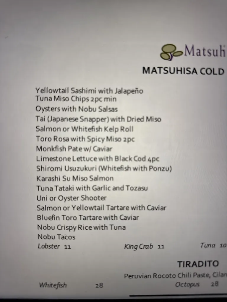 Menu_Matsuhisa_Aspen, CO_image_old_3