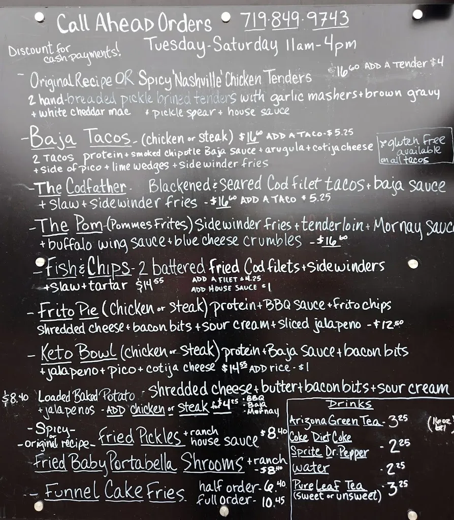Menu_Chef's Custom Cuisine_Pagosa Springs, CO_image_old_1
