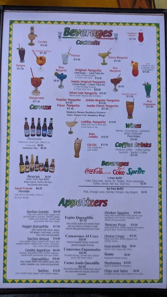 Menu_Tequila's Pagosa_Pagosa Springs, CO_image_old_3