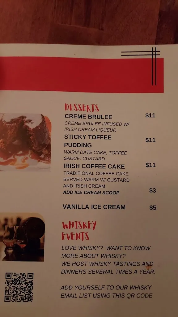 Menu_The Burns Pub & Restaurant_Broomfield, CO_image_old_2