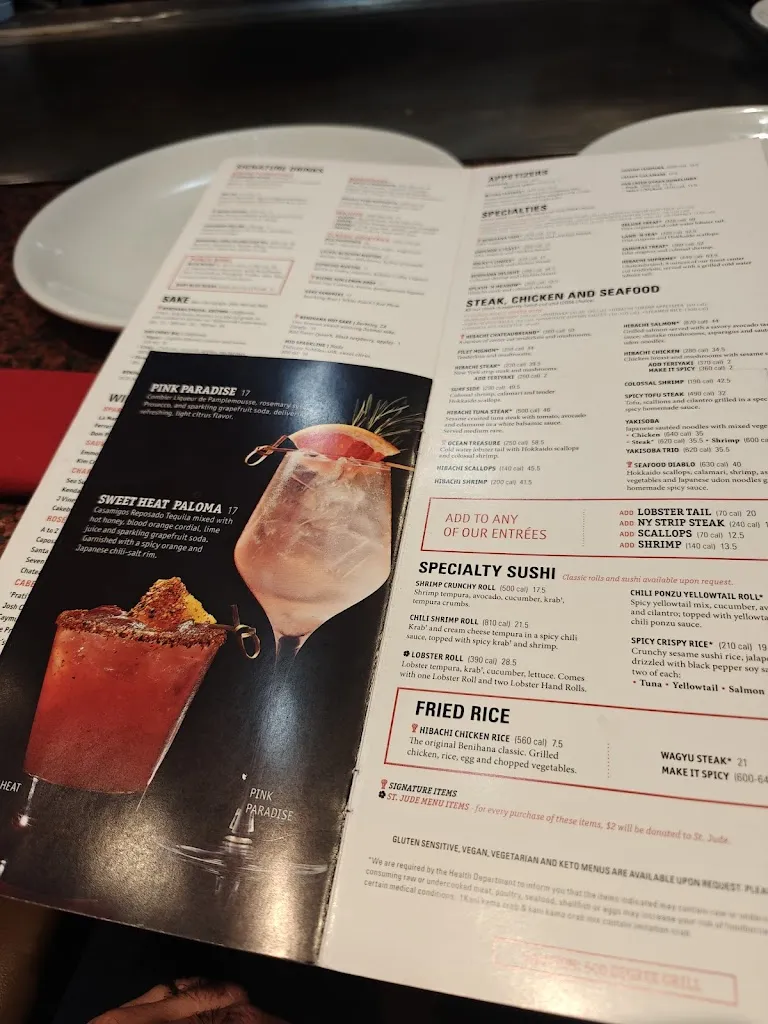 Menu_Benihana_Broomfield, CO_image_old_3