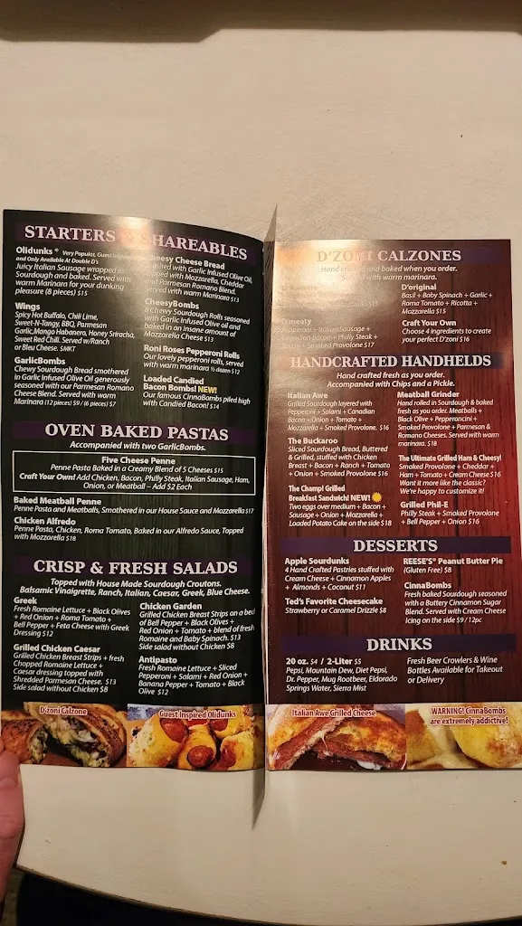 Menu_Double D's Sourdough Pizzeria & Taphouse_Broomfield, CO_image_old_1