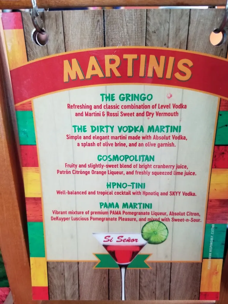 Menu_Si Señor! Mexican Food_Erie, CO_image_old_1