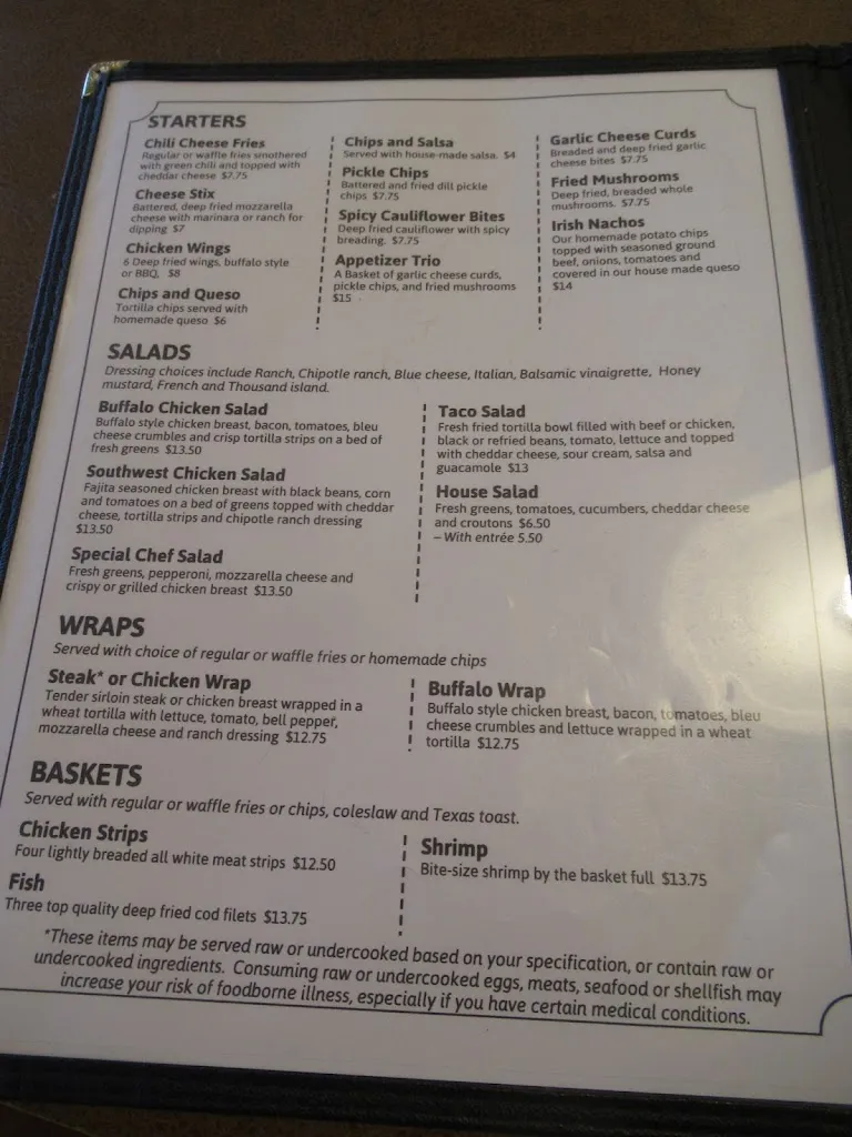 Menu_Tamarack Grill_Fowler, CO_image_old_3