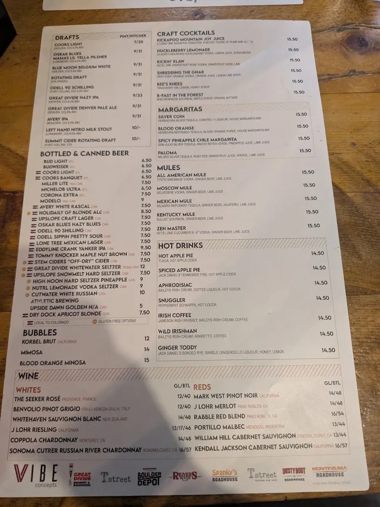 Menu_Kickapoo Tavern_Keystone, CO_image_old_2