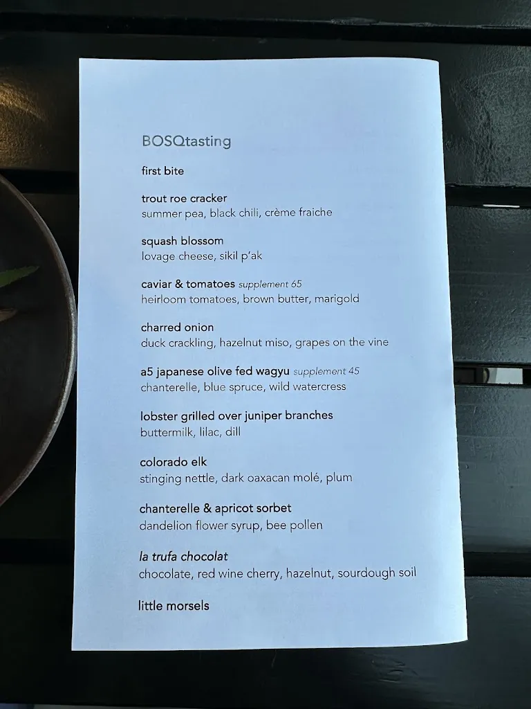 Menu_Bosq Restaurant_Aspen, CO_image_old_2