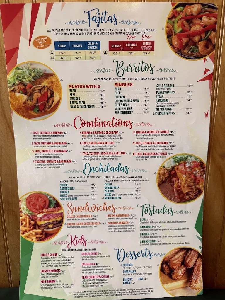 Menu_Las Delicias North_Denver, CO_image_old_2