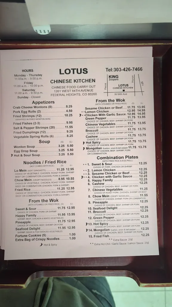 Menu_Lotus Chinese Kitchen_Denver, CO_image_old_2