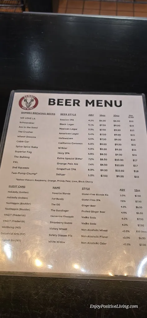 Menu_Bambei Brewing_Superior, CO_image_old_2