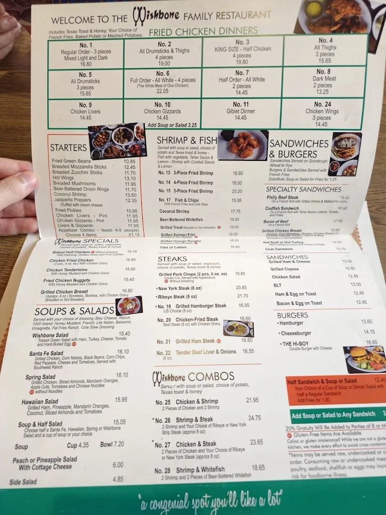Menu_The Wishbone Family Restaurant_Westminster, CO_image_old_2