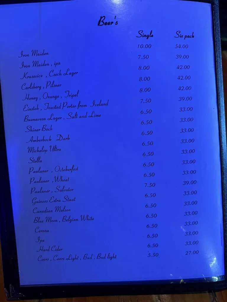 Menu_Aspen Lodge Bar & Grill_Westminster, CO_image_old_2