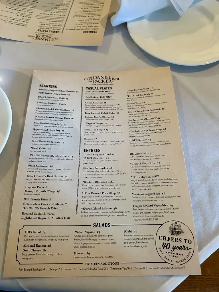 Menu_Captain Daniel Packer Inne_Mystic, CT_image_old_1