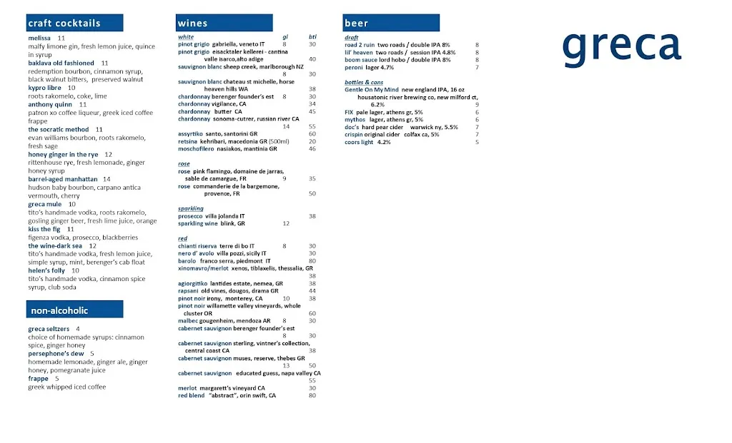 Menu_Greca Mediterranean Kitchen + Bar_New Milford, CT_image_old_3