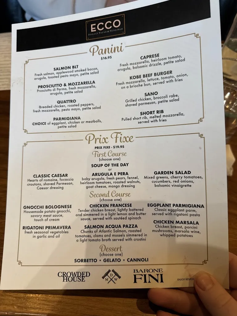 Menu_Ecco Wine Bar_Trumbull, CT_image_old_1