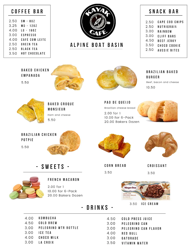 Menu_Kayak Café_Alpine, NJ_image_old_1