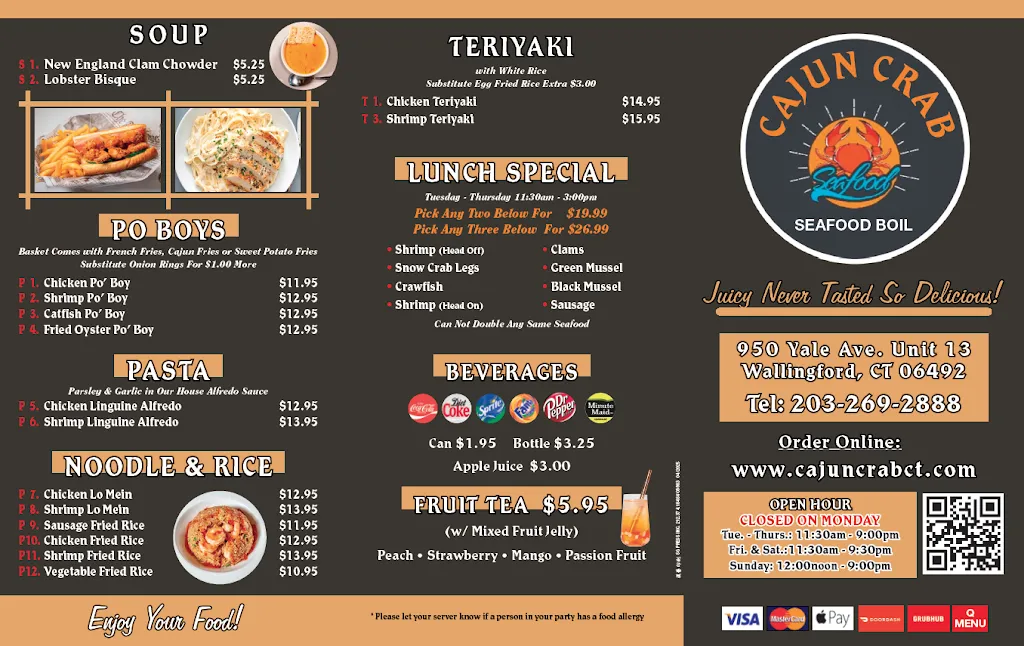 Menu_Cajun Crab_Wallingford, CT_image_old_1