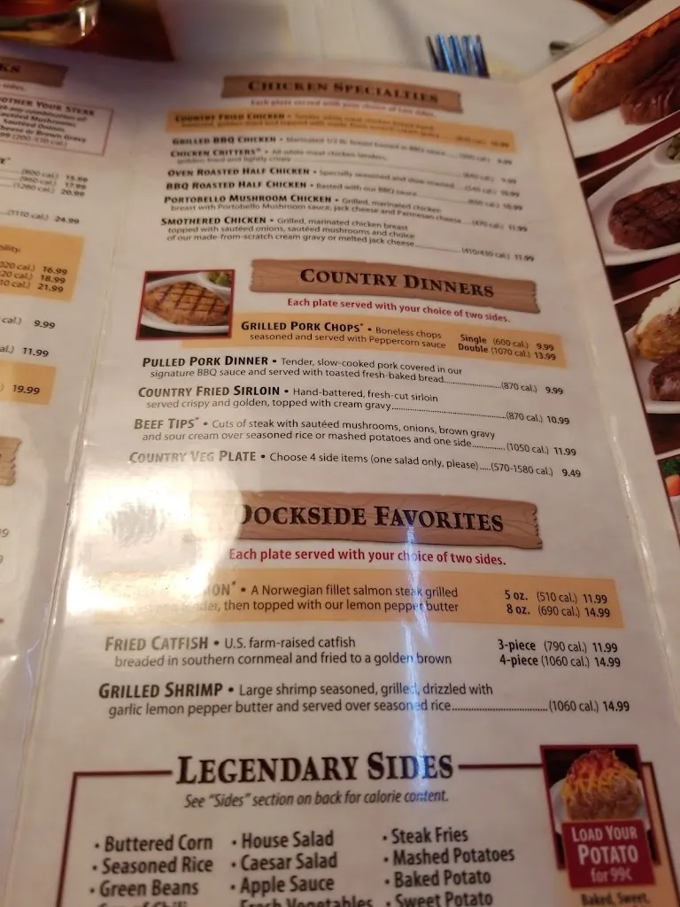 Menu_Texas Roadhouse_Seaford, DE_image_old_1